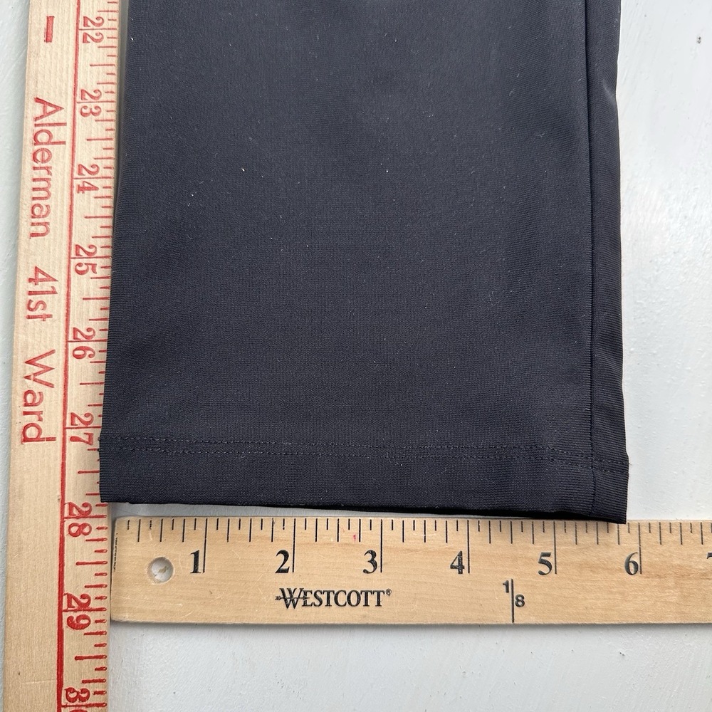 Lululemon ABC Slim‎ Warpstreme Pants Men 30x28 Black Stretch Performance LM5AD8S - Picture 7 of 9